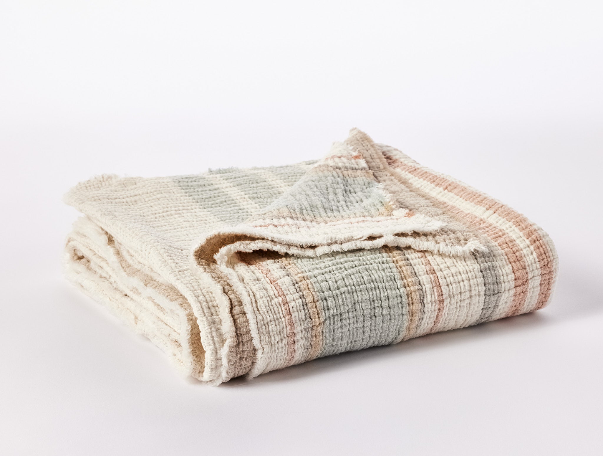 TopangaOrganicMatelasse_BlanketThrow_SunsetStripe_A_SP24_a40a03ec-32a6-4f9e-8d41-5f8929aa3c7d